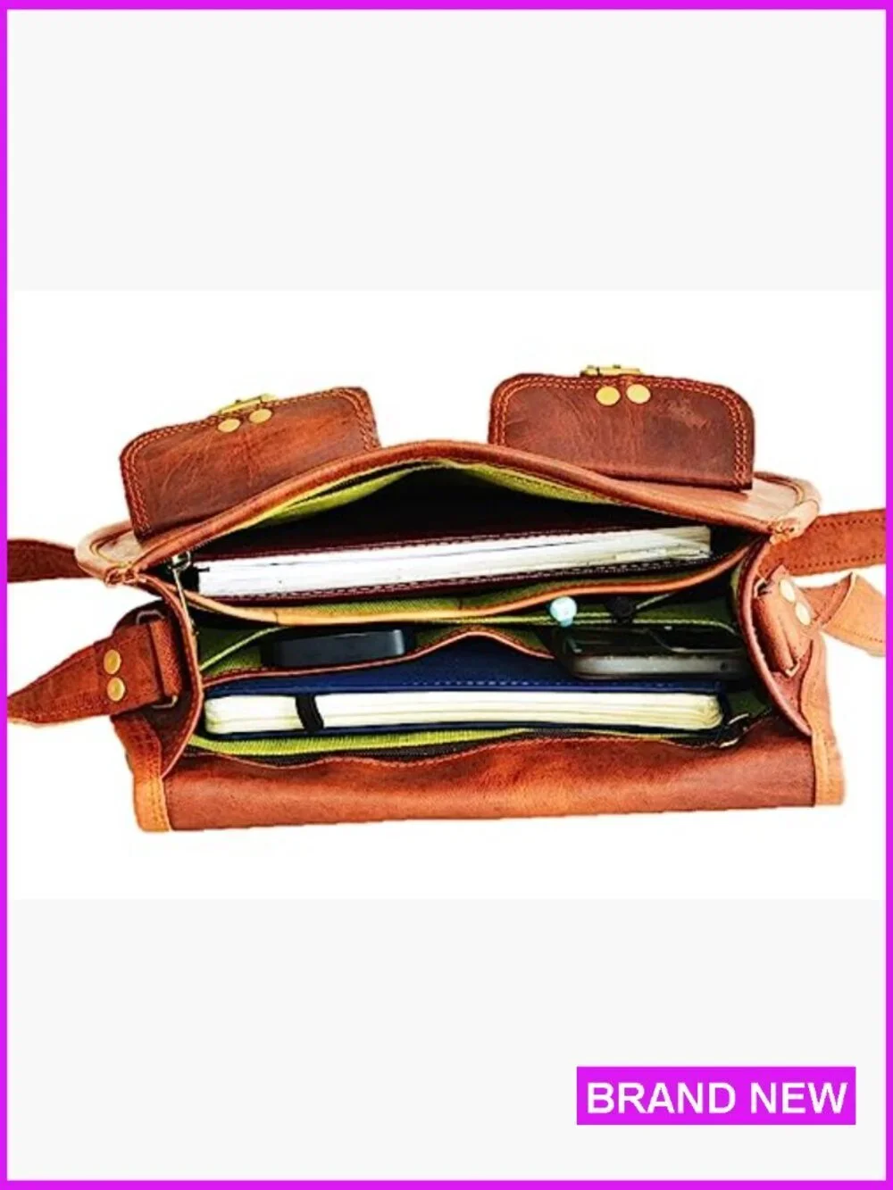 Vintage Style Genuine Leather Hobo Crossbody Bag Travel Ladies Shoulder Purse